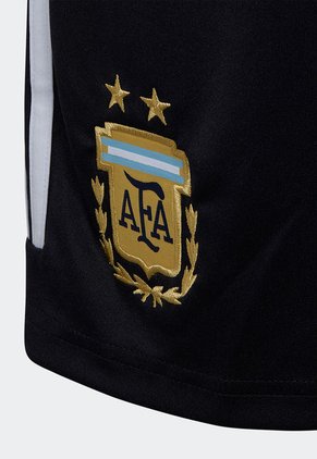 Pantaloneta Negro-Blanco-Celeste adidas Performance Argentina 22