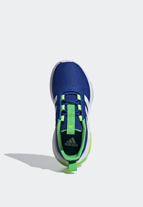Tenis Running Azul-Blanco-Verde Neón adidas Performance Racer TR23