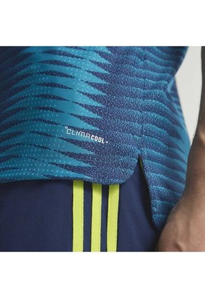 Camiseta Adidas Hombre Visitante Selección Colombia 26 Version Jugador - Azul