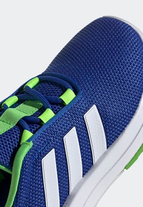 Tenis Running Azul-Blanco-Verde Neón adidas Performance Racer TR23