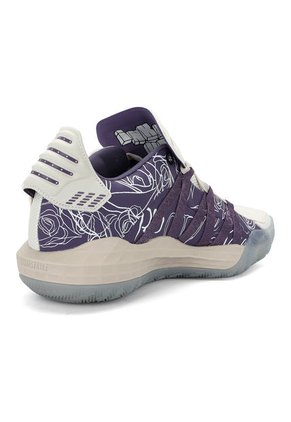 Tenis Basketball Blanco-Lila adidas Performance Dame 6