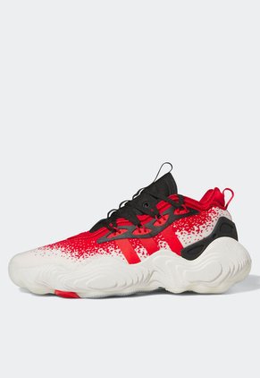 Tenis Basketball Rojo-Marfil-Negro adidas Performance Trae Young 3 Low