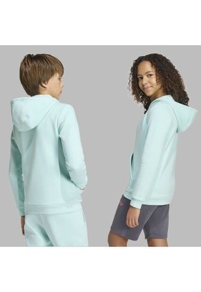 Buzo Adidas Niños Con Capucha Messi - Turquesa
