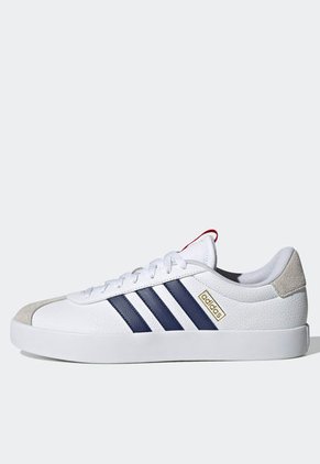 Tenis Lifestyle Blanco-Azul Navy-Rojo adidas Performance VL Court 3.0