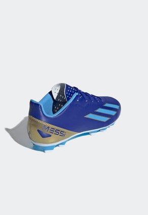 Guayo Azul-Dorado-Blanco adidas Performance X Crazyfast Club FxG J Messi