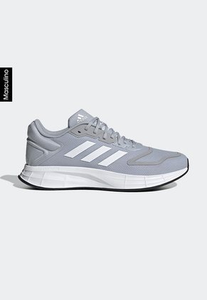 Tenis Running Gris-Blanco adidas Performance Duramo 10