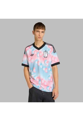 Camiseta Adidas Hombre Visitante Bélgica 26 - Azul