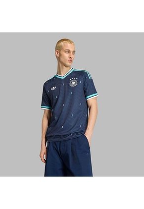 Camiseta Adidas Hombre Visitante Alemania 26 - Azul