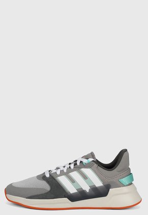 Tenis Lifestyle Gris-Verde-Blanco adidas Performance Run 90 S