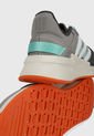 Tenis Lifestyle Gris-Verde-Blanco adidas Performance Run 90 S de adidas Performance
