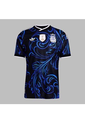 Camiseta Adidas Hombre Visitante Selección Argentina 26 Versión Jugador - Negro adidas Performance
