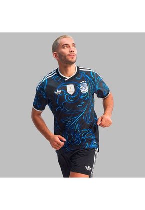 Camiseta Adidas Hombre Visitante Selección Argentina 26 Versión Jugador - Negro