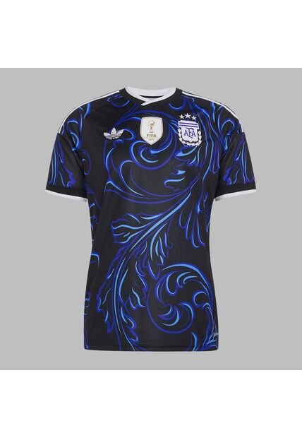 Camiseta Adidas Hombre Visitante Selección Argentina 26 - Negro