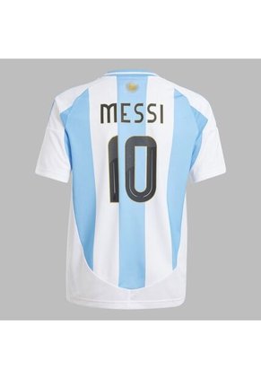 Camiseta Adidas Kids Argentina 24 Messi Home - Azul-Blanco