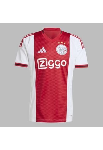 Camiseta Adidas Hombre Local Ajax Amsterdam 25 - Rojo-Blanco adidas Performance