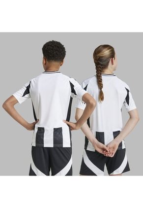 Camiseta Adidas Kids Local Juventus 24/25 - Blanco - Negro