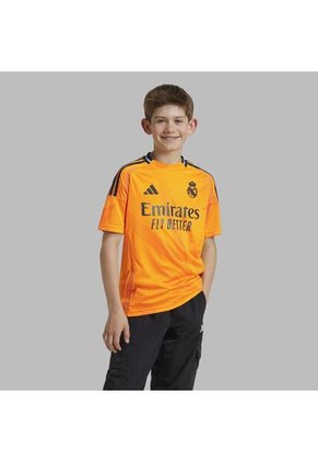 Camiseta Adidas Kids Visitante Real Madrid 24/25-Naranja