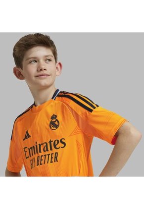 Camiseta Adidas Kids Visitante Real Madrid 24/25-Naranja