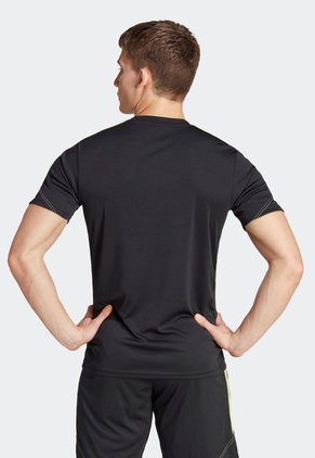 Camiseta Negro-Amarillo adidas Performance Tiro 23 Club
