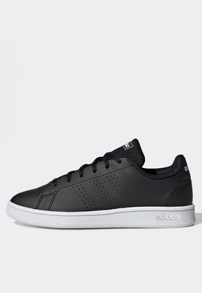 Tenis Lifestyle Negro-Blanco-Rosa adidas Performance Advantage Base Court