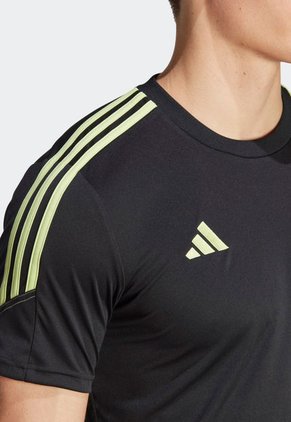 Camiseta Negro-Amarillo adidas Performance Tiro 23 Club