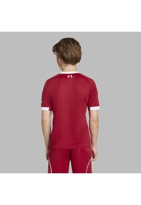 Camiseta Adidas Kids Liverpool FC 25/26 Home - Rojo - Blanco