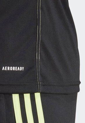 Camiseta Negro-Amarillo adidas Performance Tiro 23 Club