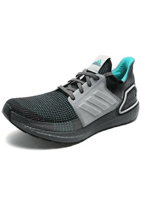 Tenis Running Gris-Verde adidas Performance Ultra Boost 19 m