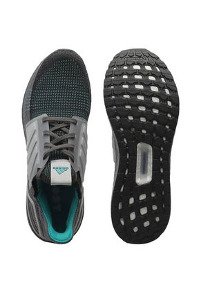 Tenis Running Gris-Verde adidas Performance Ultra Boost 19 m