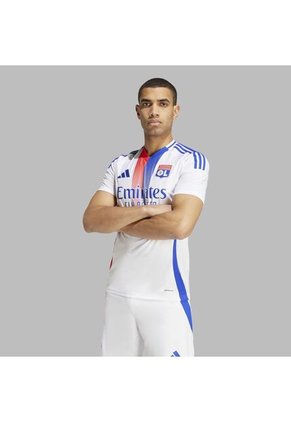 Camiseta Adidas Hombre 1ra Equipacion OL 24- Blanco