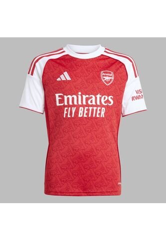Camiseta Adidas Kids Local Arsenal 25/26 - Rojo - Blanco adidas Performance