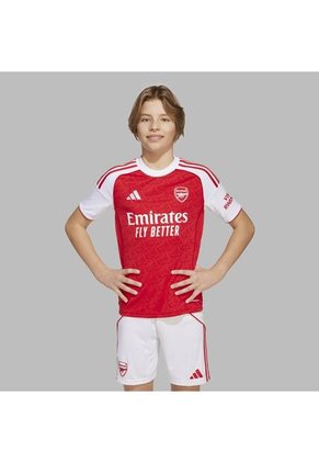 Camiseta Adidas Kids Local Arsenal 25/26 - Rojo - Blanco