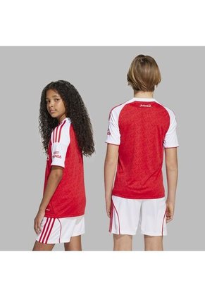Camiseta Adidas Kids Local Arsenal 25/26 - Rojo - Blanco