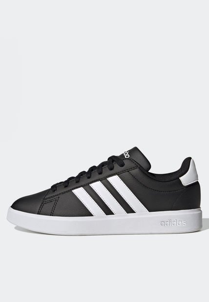 Tenis Lifestyle Negro-Blanco adidas Performance Grand Court Cloudfoam Comfort
