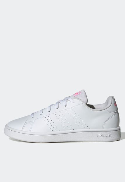 Tenis Lifestyle Blanco-Fucsia adidas Performance Advantage Base Court