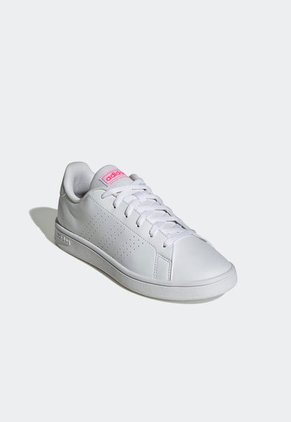Tenis Lifestyle Blanco-Fucsia adidas Performance Advantage Base Court