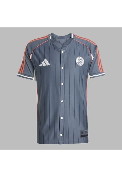 Camiseta Adidas Hombre Del FC Bayern EE. UU. – Gris