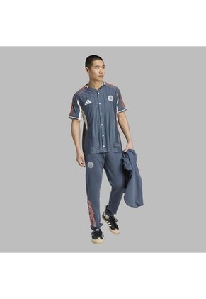 Camiseta Adidas Hombre Del FC Bayern EE. UU. – Gris