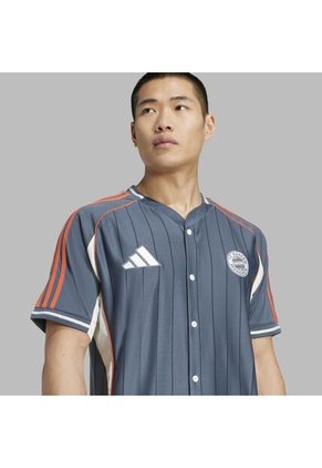 Camiseta Adidas Hombre Del FC Bayern EE. UU. – Gris