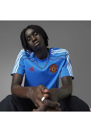 Camiseta Adidas Hombre Manchester United UBP  - Azul