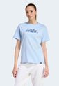Camiseta adidas Sportswear Soft Sport Celeste de adidas Performance