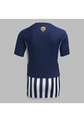 Camiseta Adidas Mujer Visitante Junior 2024 - Azul-Blanco