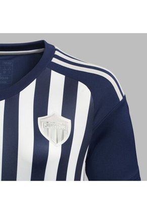 Camiseta Adidas Mujer Visitante Junior 2024 - Azul-Blanco