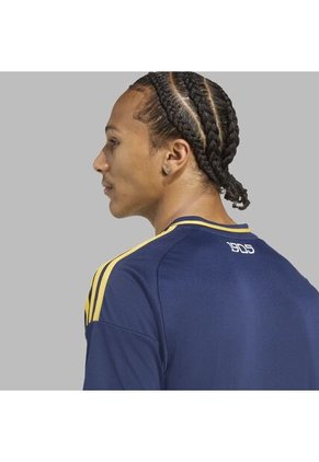 Camiseta Adidas Hombre Local De Boca Jrs 25 - Azul -Amarillo