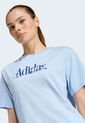 Camiseta adidas Sportswear Soft Sport Celeste de adidas Performance