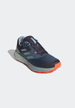 Trail Running Azul-Gris-Violeta adidas Performance Terrex Two Flow