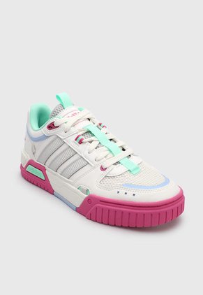 Tenis Basketball Blanco-Verde Menta-Magenta adidas Performance D-Pad
