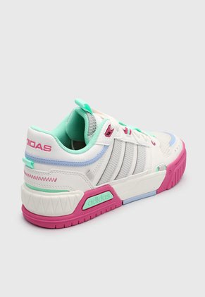 Tenis Basketball Blanco-Verde Menta-Magenta adidas Performance D-Pad