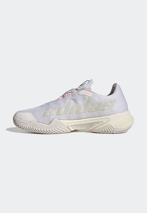 Tenis para Tennis Blanco-Naranja Neón-Azul adidas Performance Barricade M Parley