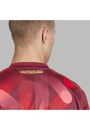 Camiseta Adidas Mujer 2da De Alemania 25(Sele Mujer)-Rojo